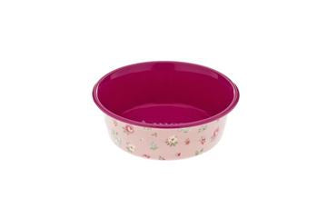 Ferribiella Pattern Bowl D.16cm M 940ml Pink - وعاء للحيوانات الأليفة - Zue For Pet Supplies Co.