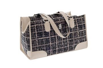 Ferribiella Mokka Bag 43X18X25cm Pied-De-Poule - صندوق نقل للحيوانات - Zue For Pet Supplies Co.