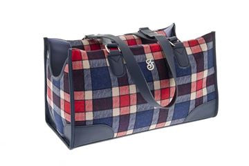 Ferribiella Mokka Bag 43X18X25cm Tartan - صندوق نقل للحيوانات - Zue For Pet Supplies Co.