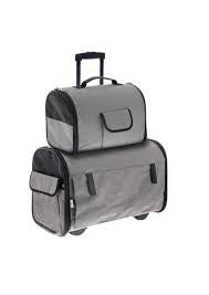 Ferribiella Mondo Trolley+Bag 53X27X35-42X24X27 - صندوق نقل للحيوانات - Zue For Pet Supplies Co.