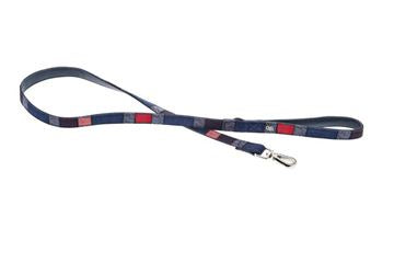 Ferribiella Leash Mokka M 2X120cm Tartan - رباط تحكم للكلاب - Zue For Pet Supplies Co.