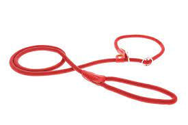 Ferribiella Round Rope Leash Collar 12mmx183cm Red - رباط تحكم للكلاب - Zue For Pet Supplies Co.