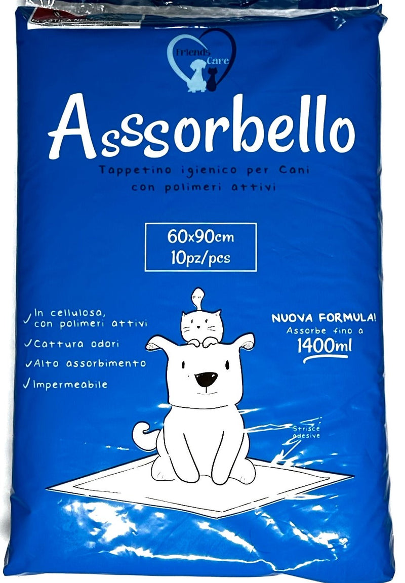 Ferribiella Asssorbello Pads 60X90 10pads. - مستلزمات النظافة والعناية والرعاية - Zue For Pet Supplies Co.
