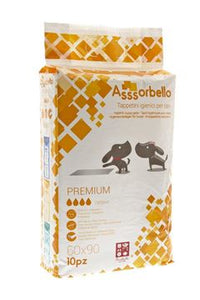 Ferribiella Premium Pads 60X90 10pads w/Polymer - مستلزمات النظافة والعناية والرعاية - Zue For Pet Supplies Co.