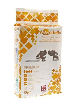 Ferribiella Premium Pads 60X90 10pads w/Polymer - مستلزمات النظافة والعناية والرعاية - Zue For Pet Supplies Co.