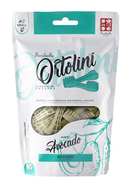 Ferribiella ORTOLINI AVOCADO TOOTHBRUSHES M -180GR - Zue For Pet Supplies Co.