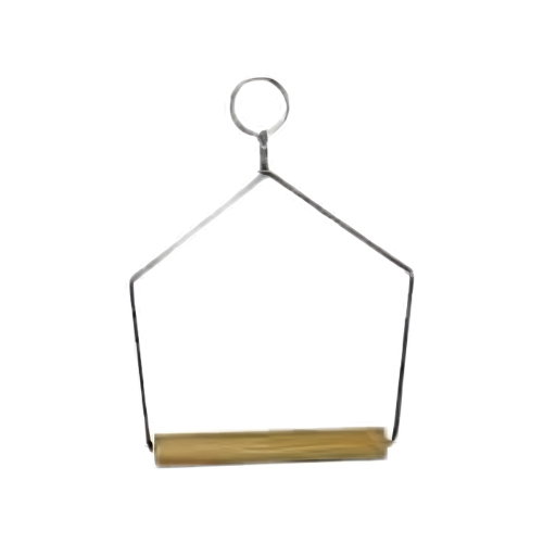 Flamingo Swing Dina with Wooden Perch 9X11cm - اكسسوارات الطيور - Zue For Pet Supplies Co.