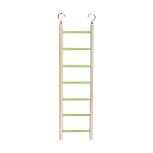 Flamingo Wooden Ladder Col-S-8X28cm x 7mm - اكسسوارات الطيور - Zue For Pet Supplies Co.