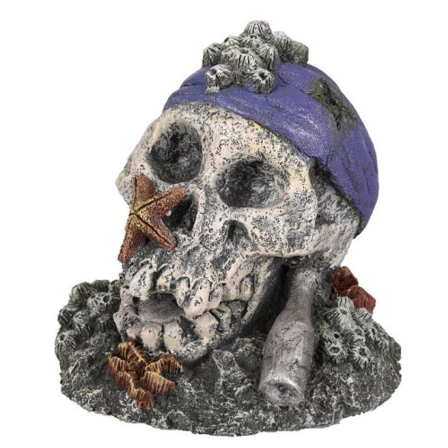 Flamingo Ad Hades Skull Bandana 16X17X15cm - اكسسوارات الأسماك - Zue For Pet Supplies Co.