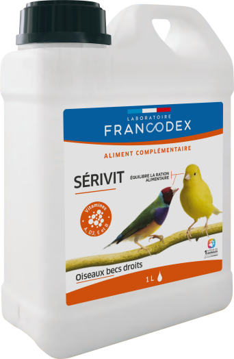Serivit Bird 1L - فيتامينات الطيور - Zue For Pet Supplies Co.