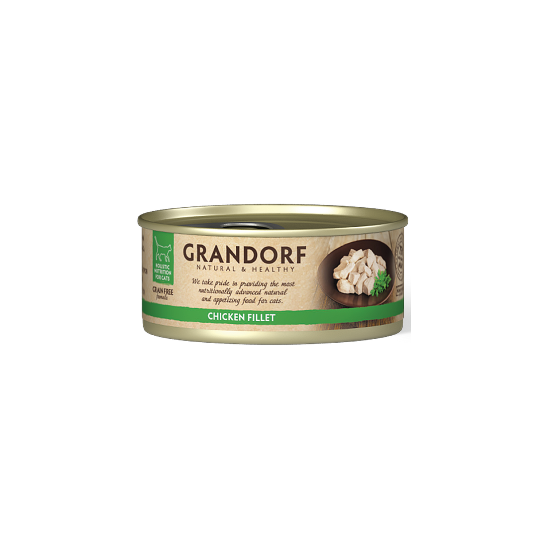 Grandorf Chicken Breast - 70g Pack of 6 - طعام معلب للقطط - Zue For Pet Supplies Co.