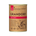 Grandorf Beef & Turkey - Adult Dog 400g - طعام معلب الكلاب - Zue For Pet Supplies Co.