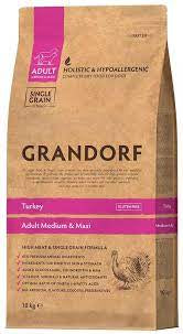 Grandorf Turkey - Adult Medium & Maxi 10kg - طعام الكلاب - Zue For Pet Supplies Co.