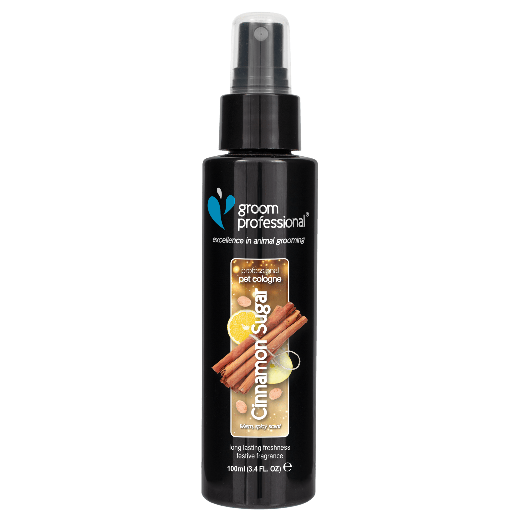 Groom Professional Cinnamon Sugar Cologne - 100ml - مستلزمات الحيوانات الأليفة - Zue For Pet Supplies Co.
