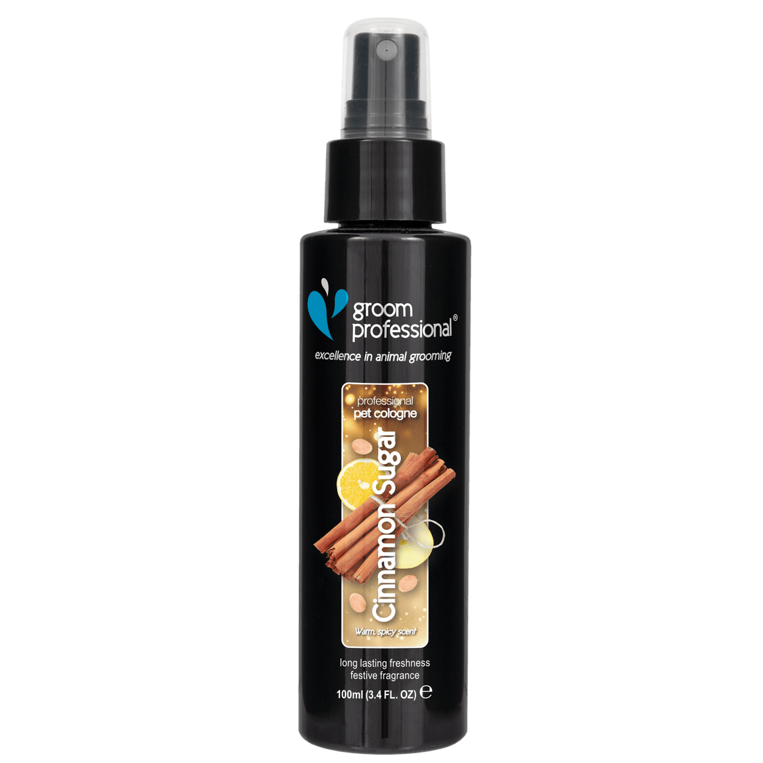 Groom Professional Cinnamon Sugar Cologne - 100ml - مستلزمات الحيوانات الأليفة - Zue For Pet Supplies Co.