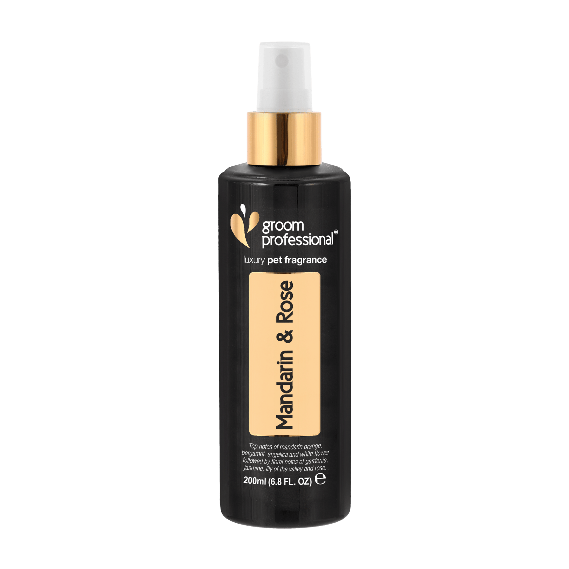 Groom Professional Exclusive Mandarin & Rose Fragrance 200ml - مستلزمات الحيوانات الأليفة - Zue For Pet Supplies Co.