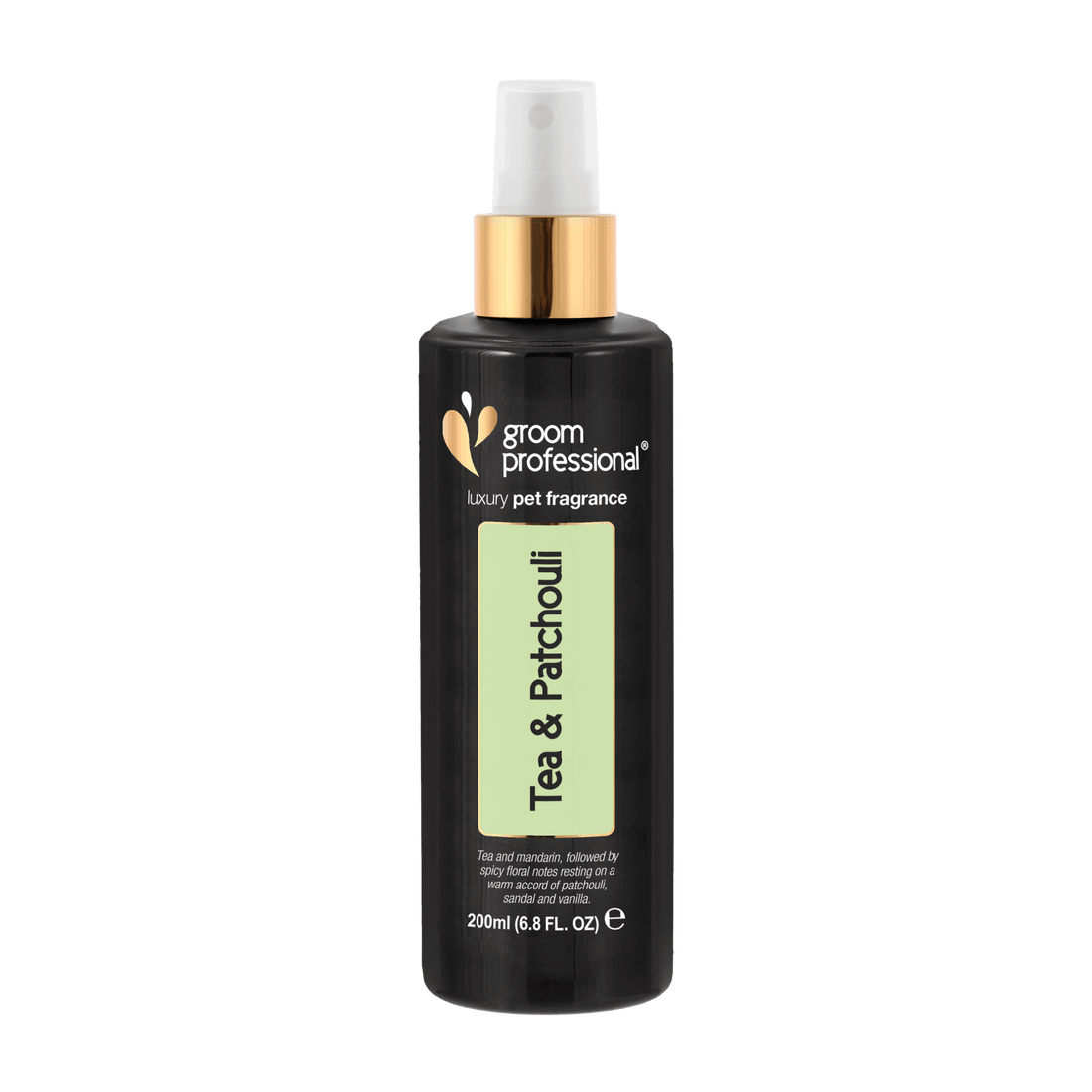 Groom Professional Exclusive Tea & Patchouli Fragrance - 200ml - مستلزمات الحيوانات الأليفة - Zue For Pet Supplies Co.