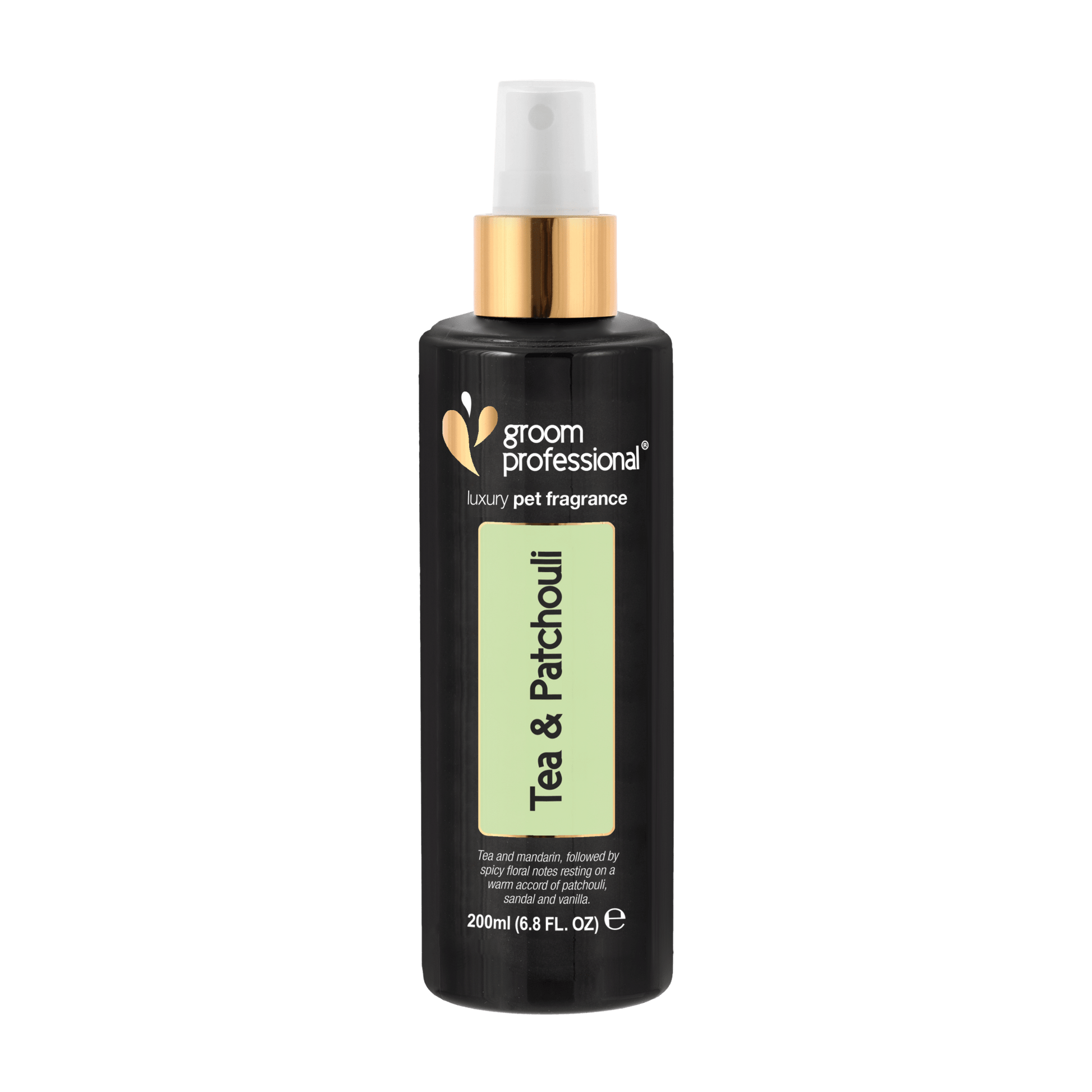 Groom Professional Exclusive Tea & Patchouli Fragrance - 200ml - مستلزمات الحيوانات الأليفة - Zue For Pet Supplies Co.