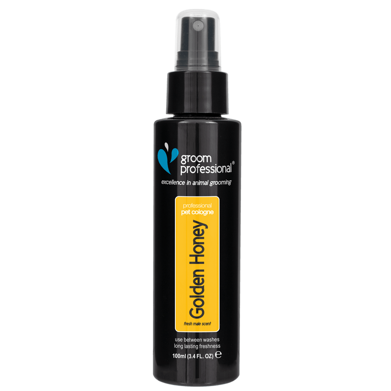 Groom Professional Golden Honey Cologne - 100ml - مستلزمات الحيوانات الأليفة - Zue For Pet Supplies Co.