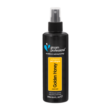 Groom Professional Golden Honey Cologne - 200ml - مستلزمات الحيوانات الأليفة - Zue For Pet Supplies Co.