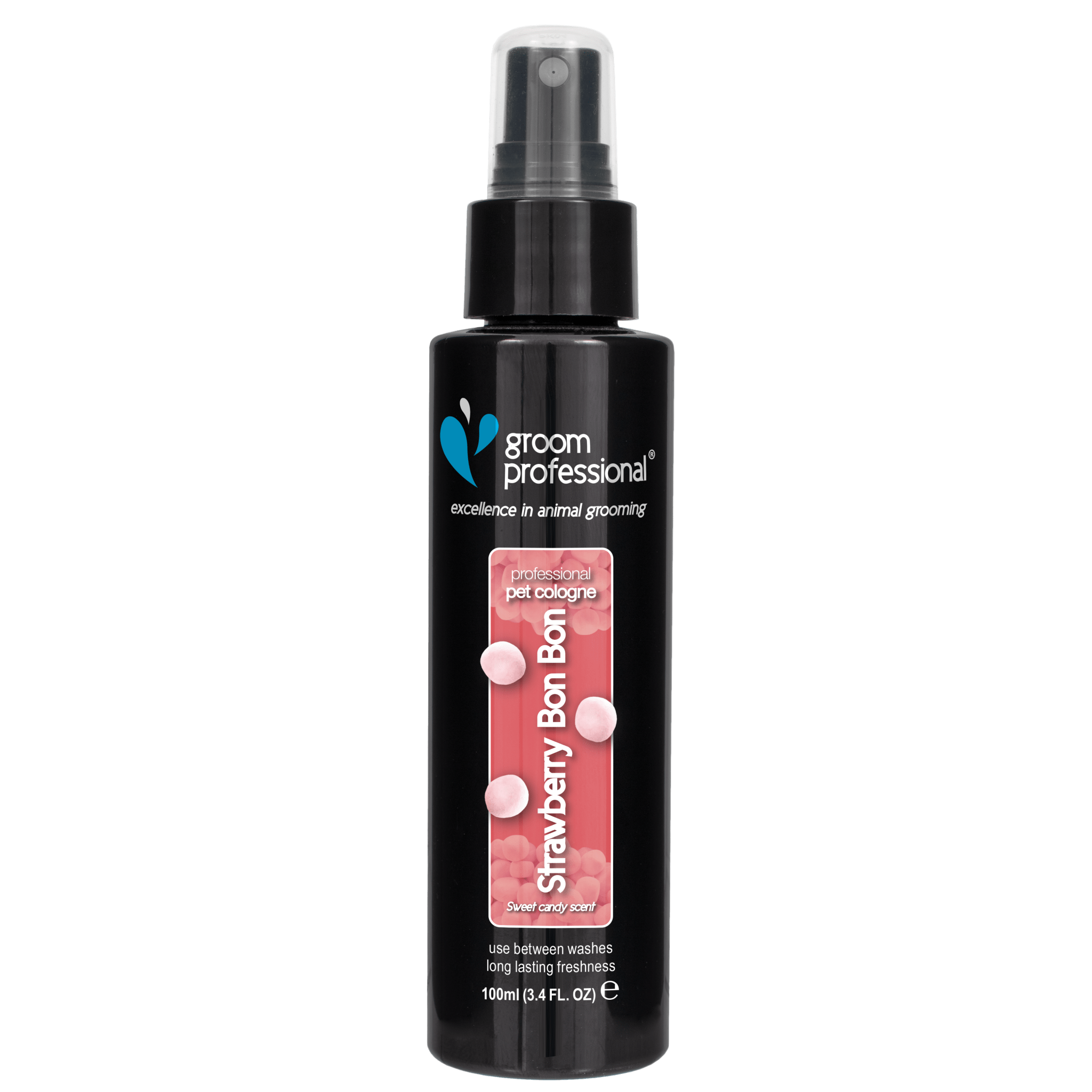 Groom Professional Strawberry Bon Bon Cologne - 100ml - مستلزمات الحيوانات الأليفة - Zue For Pet Supplies Co.