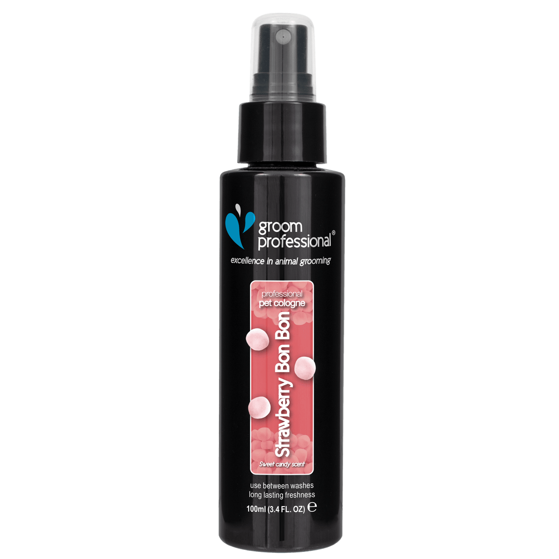 Groom Professional Strawberry Bon Bon Cologne - 100ml - مستلزمات الحيوانات الأليفة - Zue For Pet Supplies Co.