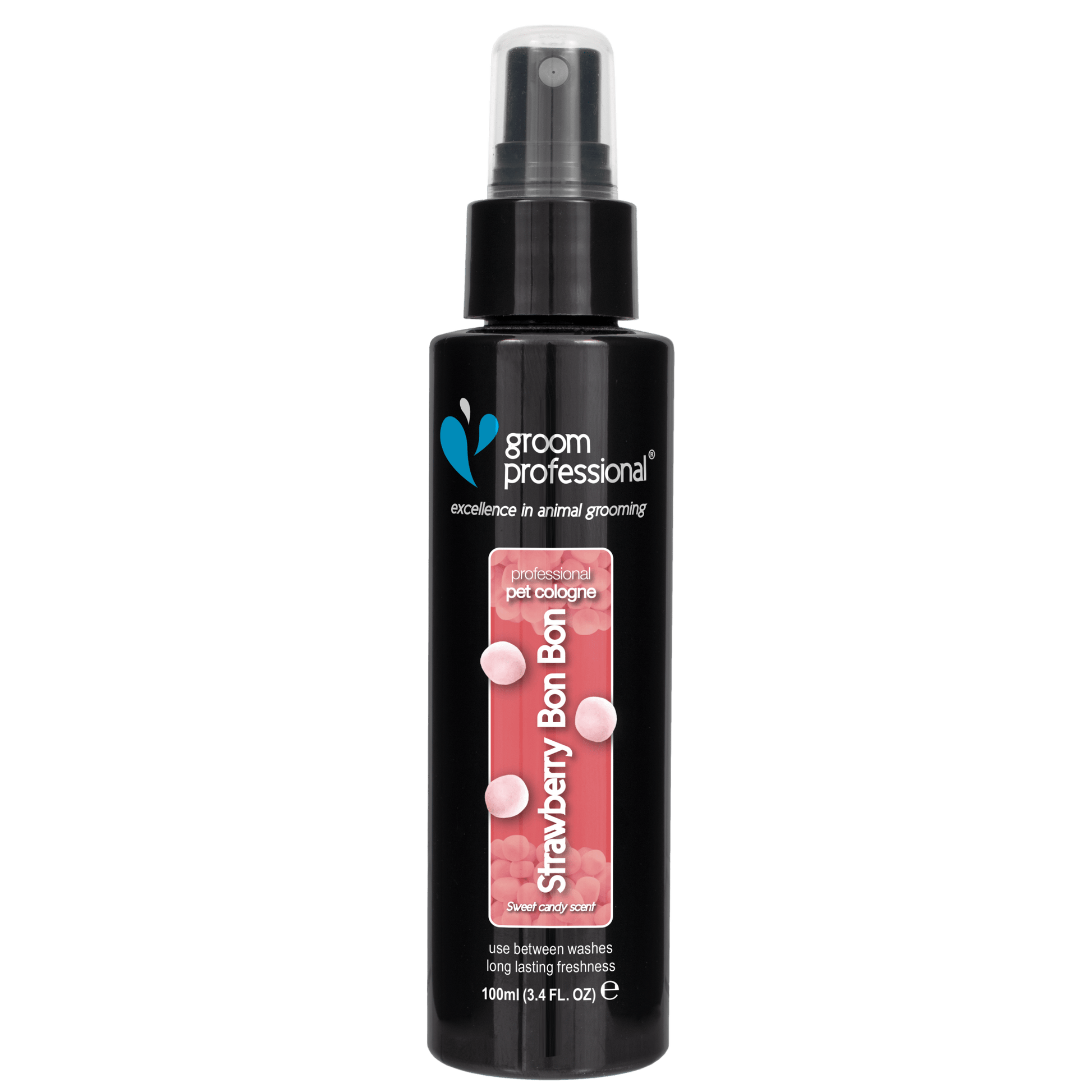 Groom Professional Strawberry Bon Bon Cologne - 100ml - مستلزمات الحيوانات الأليفة - Zue For Pet Supplies Co.
