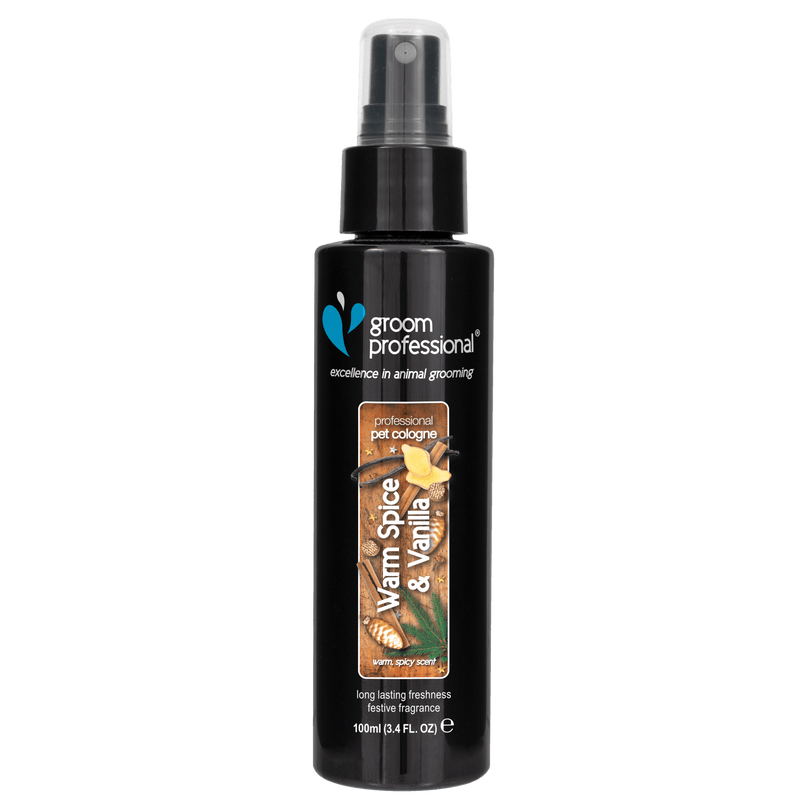 Groom Professional Warm Spice & Vanilla Cologne - 100ml - مستلزمات الحيوانات الأليفة - Zue For Pet Supplies Co.