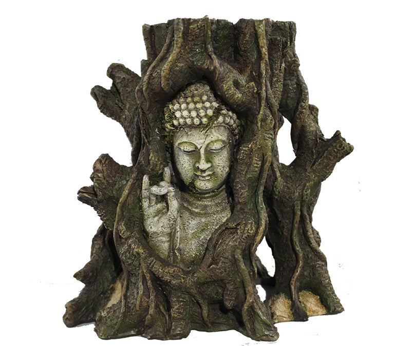 Hugo Tree Budda 26X18X25cm - اكسسوارات الأسماك - Zue For Pet Supplies Co.