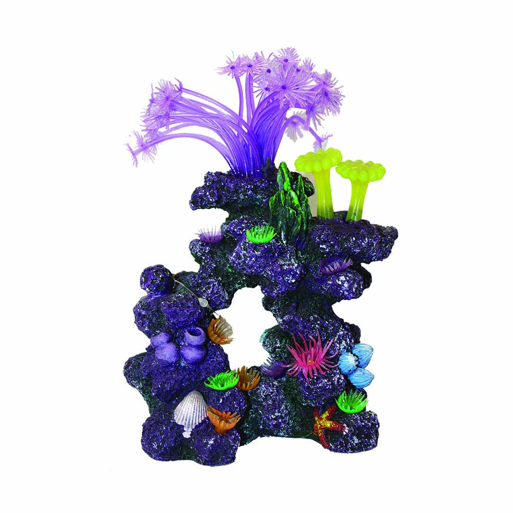 Hugo Coral Sculpture P 14X9X18 - ديكور حوض السمك - Zue For Pet Supplies Co.