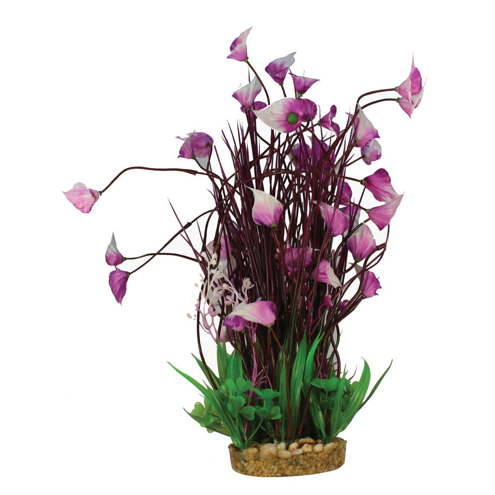 Hugo Mizu Purple Flower Mix 40cm - ديكور حوض السمك - Zue For Pet Supplies Co.