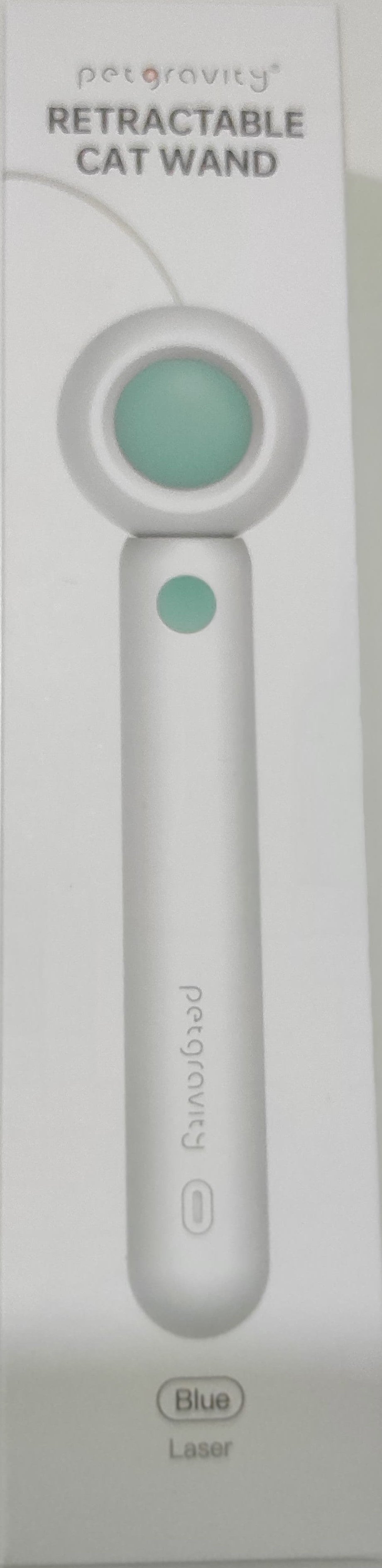 Retractable Cat Wand -Toys stick Blue/Pink-Laser - Zue For Pet Supplies Co.