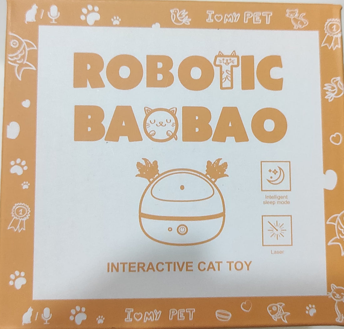 Robotic Baobao-cat Toys - العاب للقطط-Laser - Zue For Pet Supplies Co.