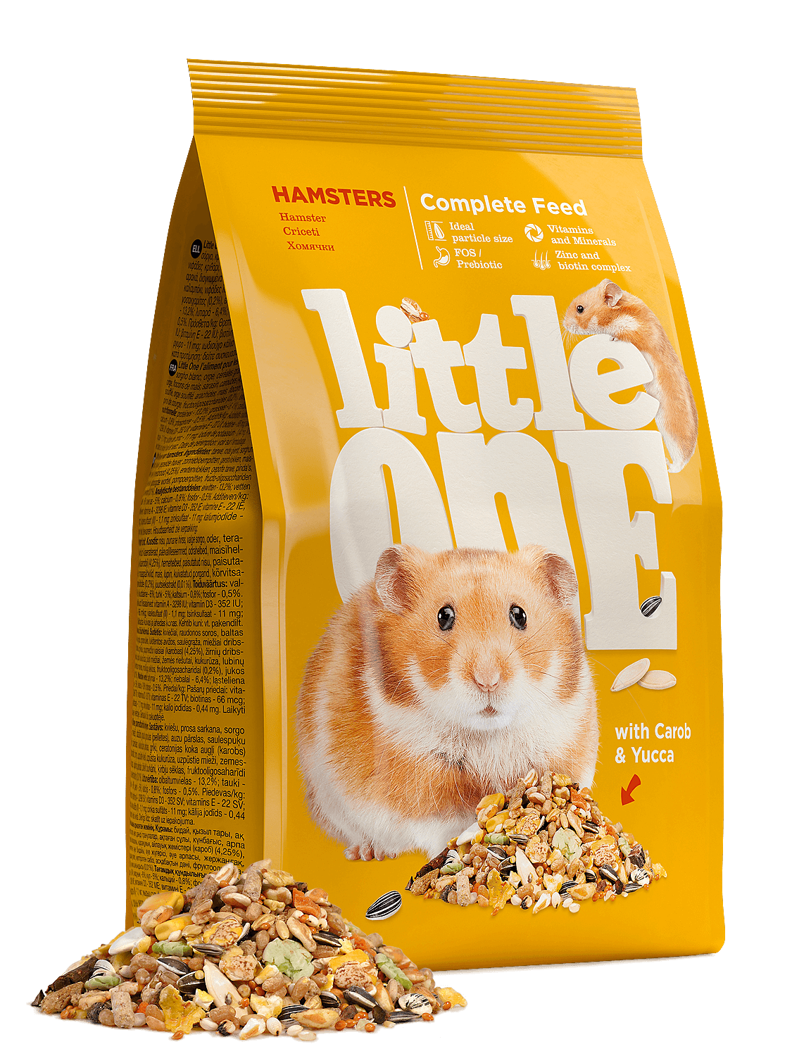 Little One Feed for hamsters 900gm - طعام للحيوانات الصغيرة - Zue For Pet Supplies Co.