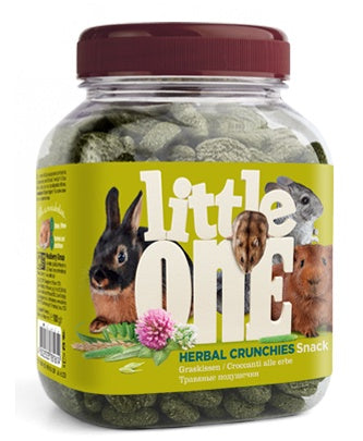 Little One Herbal crunchies. Snack for all small mammals 100gm - طعام للحيوانات الصغيرة - Zue For Pet Supplies Co.