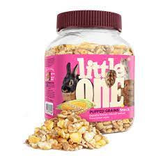 Little One Puffed grains. Snack for all small mammals 100gm - طعام للحيوانات الصغيرة - Zue For Pet Supplies Co.