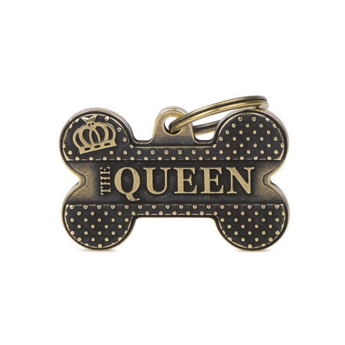 MyFamily Bronx Big Bone Queen ID Tag - مستلزمات الحيوانات الأليفة - Zue For Pet Supplies Co.