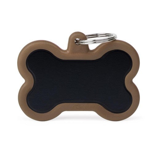 MyFamily Hushtag XL Black Bone Aluminum Brown Rubber - مستلزمات الحيوانات الأليفة - Zue For Pet Supplies Co.