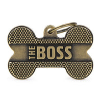MyFamily Bronx Big Bone Boss ID Tag - ميدالية التعريف - Zue For Pet Supplies Co.