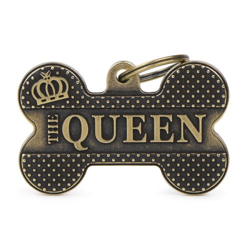 MyFamily Bronx Big Bone Queen XL ID Tag - ميدالية التعريف - Zue For Pet Supplies Co.