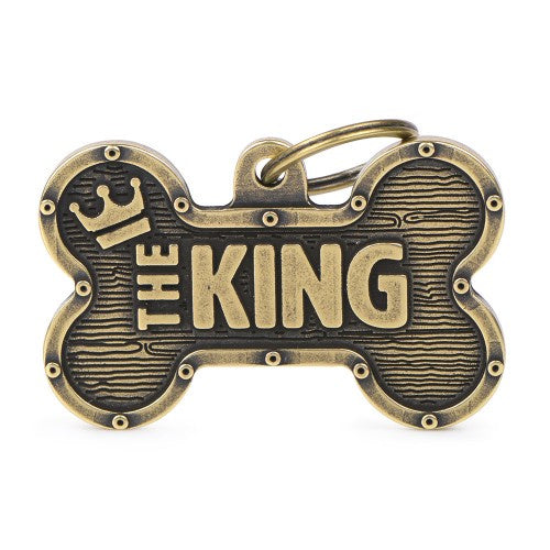 MyFamily Bronx XL Bone King ID Tag - ميدالية التعريف - Zue For Pet Supplies Co.