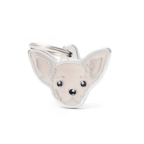 MyFamily CHOCOLATE CHIHUAHUA 2 - ميدالية التعريف - Zue For Pet Supplies Co.
