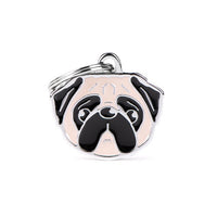 MyFamily FAWN PUG - ميدالية التعريف - Zue For Pet Supplies Co.