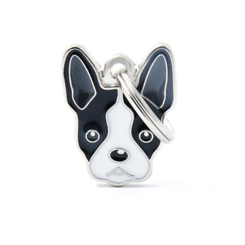 MyFamily ID TAG BOSTON TERRIER - ميدالية التعريف - Zue For Pet Supplies Co.