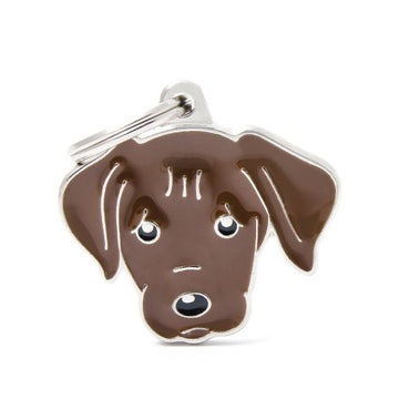 MyFamily ID TAG CHOCOLATE LABRADOR - ميدالية التعريف - Zue For Pet Supplies Co.