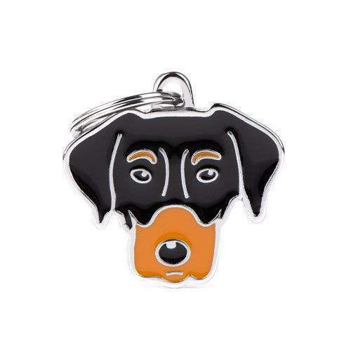 MyFamily ID TAG DOBERMANN - ميدالية التعريف - Zue For Pet Supplies Co.