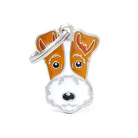 MyFamily ID TAG FOX TERRIER - ميدالية التعريف - Zue For Pet Supplies Co.