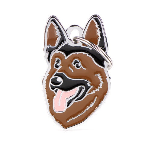 MyFamily ID TAG GERMAN SHEPHERD - ميدالية التعريف - Zue For Pet Supplies Co.