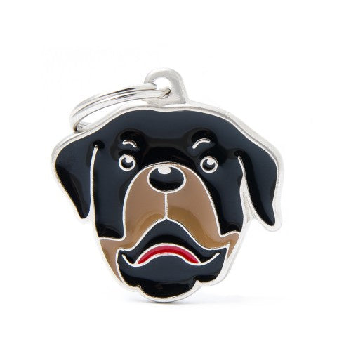 MyFamily ID TAG  ROTTWEILER - ميدالية التعريف - Zue For Pet Supplies Co.