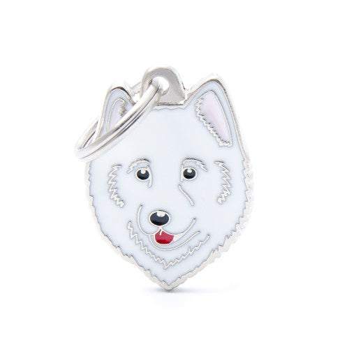 MyFamily ID TAG SAMOYED - ميدالية التعريف - Zue For Pet Supplies Co.